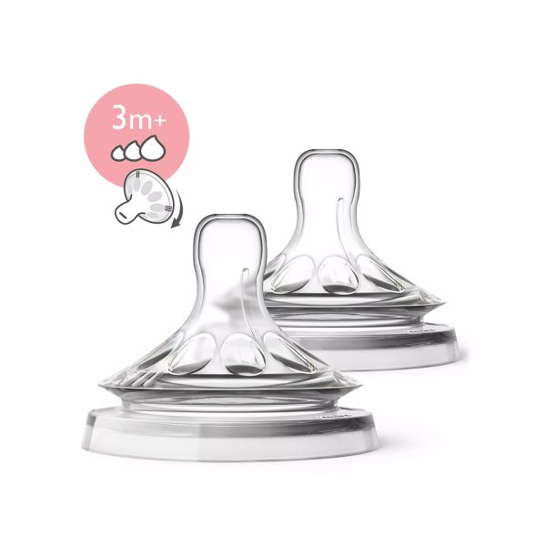 AVENT TETINE NATURAL 3M+  SCF045/27
