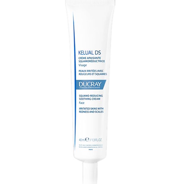 Ducray — Crème apaisante squamo-réductrice — Crème irritation peau — KELUAL DS 40 ml