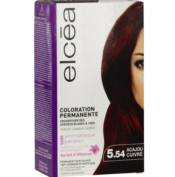 Elcea Coloration acajou cuivre 5.54