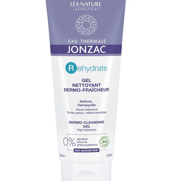 EAU THERMALE JONZAC RÉHYDRATE GEL NETTOYANT DERMO-FRAÎCHEUR 200 ml
