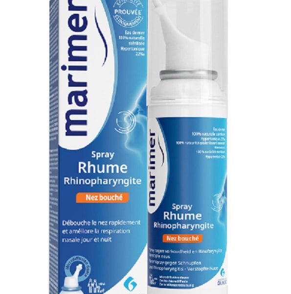 MARIMER Hypertonique Nez bouché - Rhume Sinusite 100ml