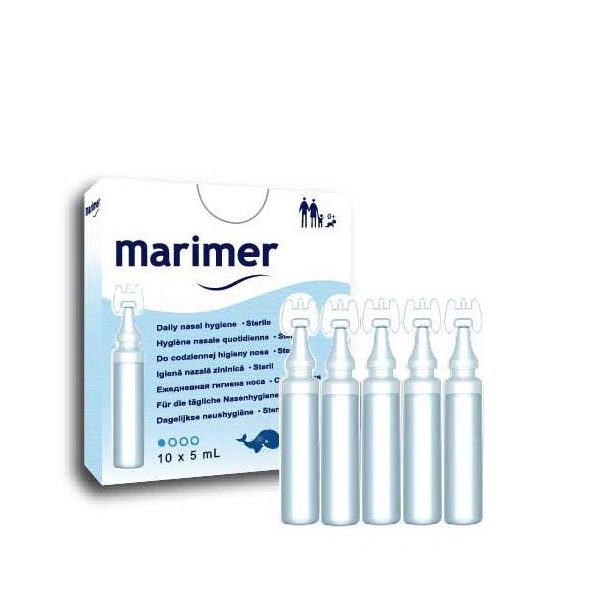 Marimer Unidoses Hygiène Nasale Quotidienne 10*5ml