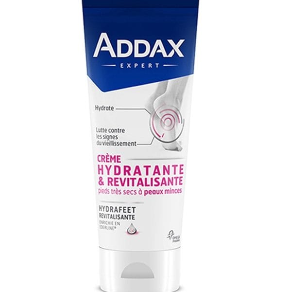 Addax Hydrafeet Crème hydratante et revitalisante - 100 ml