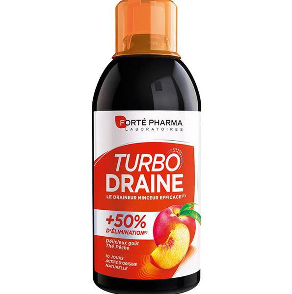 Forté Pharma Minceur Turbodraineur Pêche - 500 ml