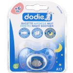 Dodie - Sucette forme anatomique silicone nuit (6M +) N°17