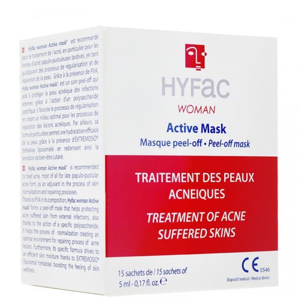 Hyfac Woman Active Mask - 15 Sachets x 5 ml