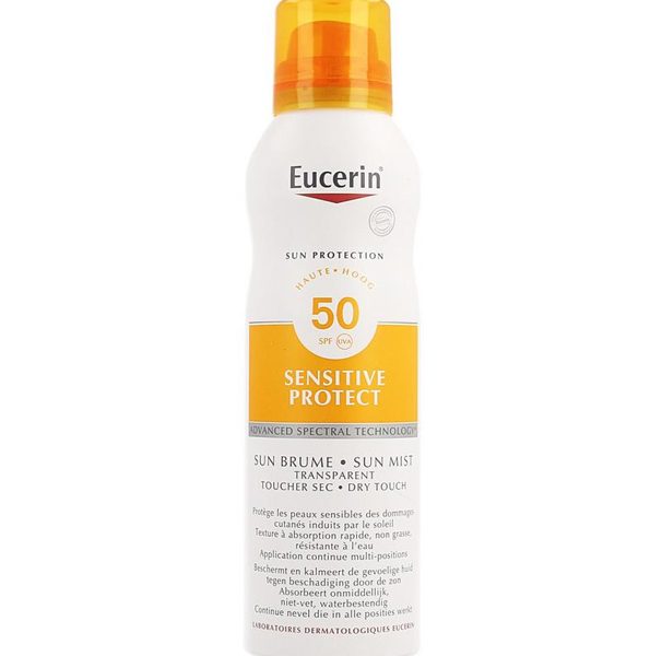 Eucerin - Sun Protection Sensitive Protect Brume Transparente SPF50 - 200 ml