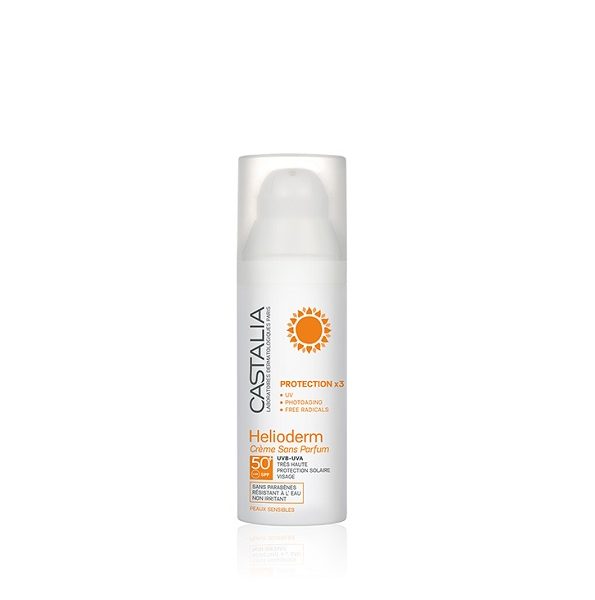 CASTALIA Helioderm Crème Sans Parfum SPF 50+