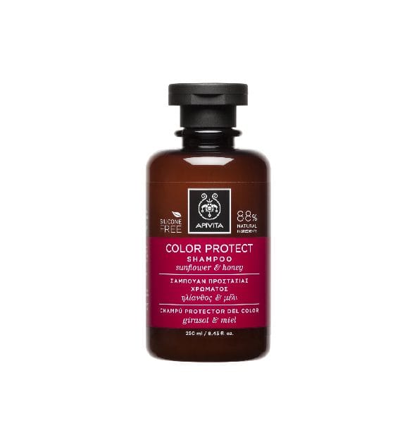 APIVITA SHAMPOOING PROTECTION COULEUR 250ML CHEVEUX COLORES