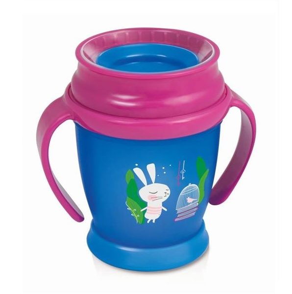 lovi Tasse a bec +9m 210ml Ref 1/524 Bleu