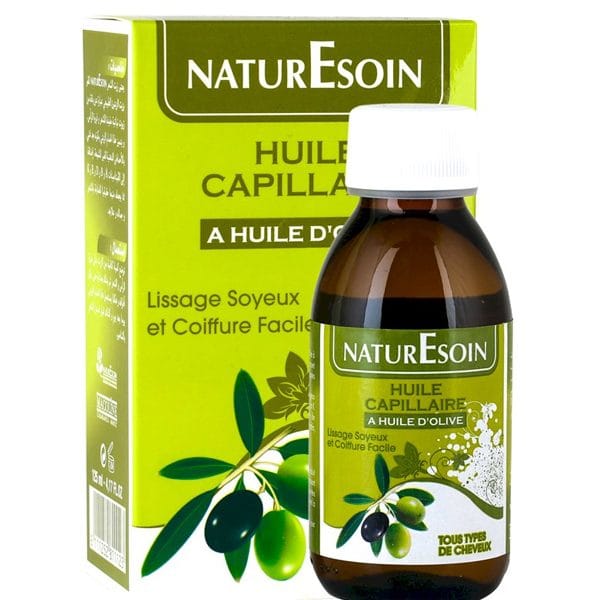 NaturEsoin Huile capillaire a Huile d'Olive - 125 ml