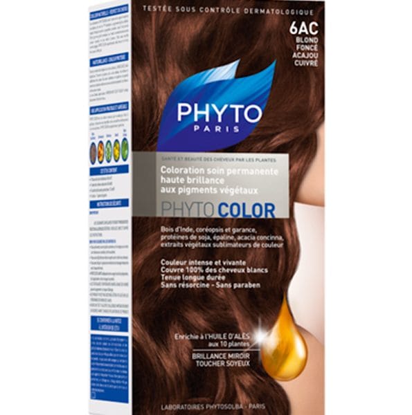 Phyto-PhytoColor 6Ac Blond Foncé Acajou