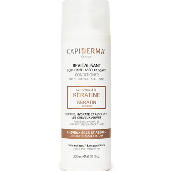 Capiderma - Revitalisant après shampoing à la Kératine - 200 ml