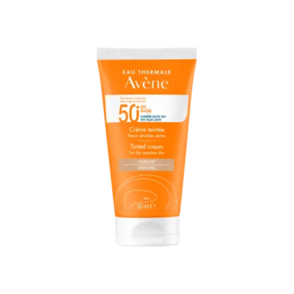 Avène Crème Solaire Teintée Très Haute Protection Spf 50+ - 50ml