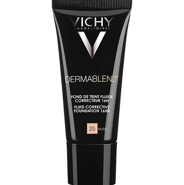 Vichy Dermablend Fond de teint fluide correcteur - 25 NUDE - 30 ml