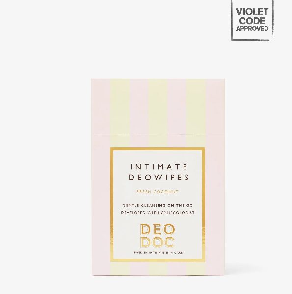 Intimate Deowipes Fresh Coconut 10 Contains