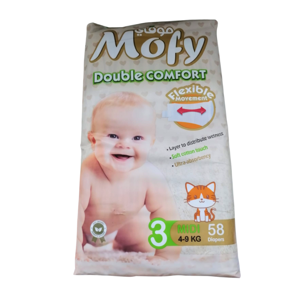 Mofy Couches bebe Midi N° 3 4-9kg/58 Pieces