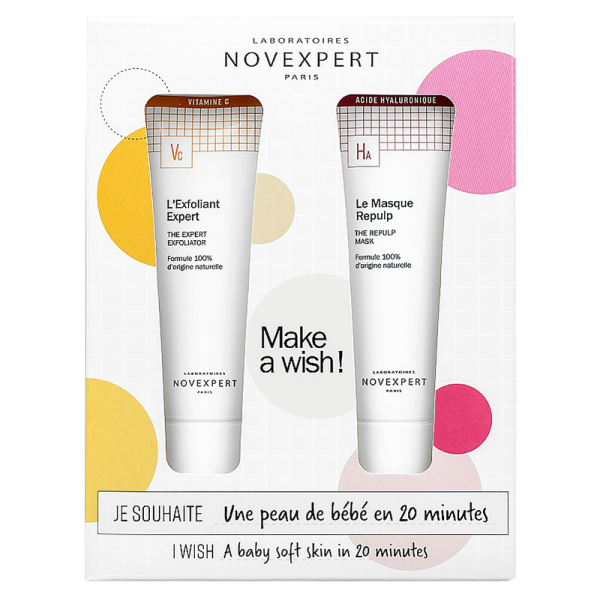 NOVEXPERT Duo Pack L'exfoliant expert = Le masque Repulp -50%