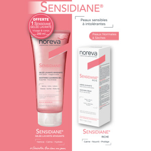 Noreva Sensidiane Soin Peaux Intolérantes Texture Riche - 40 ml PACK