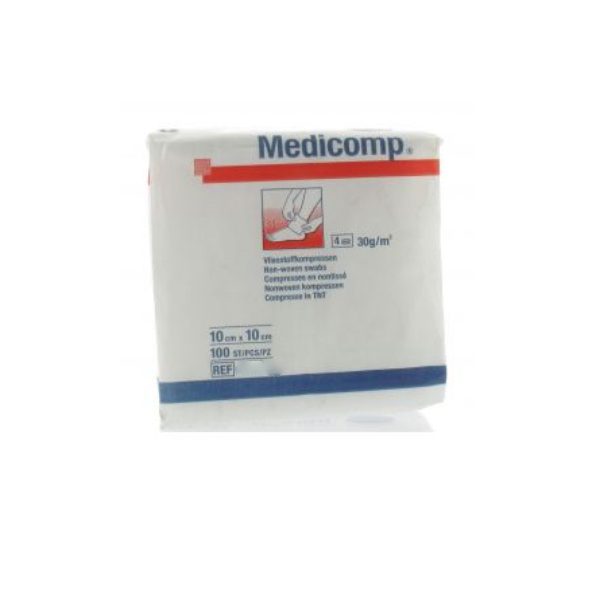 Hartmann medicompresses 10*10cm 100/boite