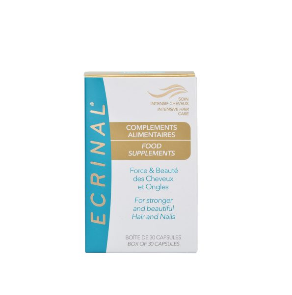 Ecrinal - Capsules cheveux complément alimentaire - 30 capsules