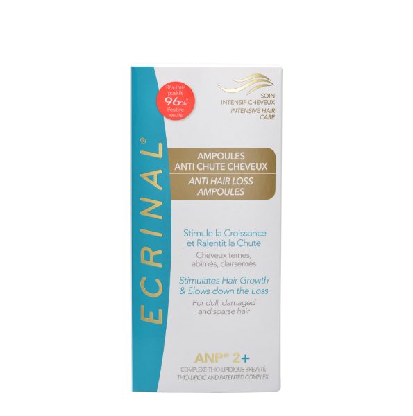 Ecrinal - Ampoules cheveux à l’ANP2+ - 8x 5ml