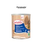 BABYBIO 5 CEREALES VERVEINE FLEUR D'ORANGER CAMOMILLE 220G