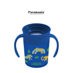 Dr brown's Goblet avec poignees DecoBleu 200ml TC71006-INTL