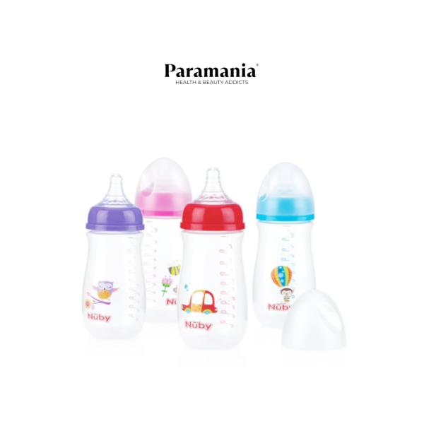 Nuby Bib oval  large 270ml +0m ID1242