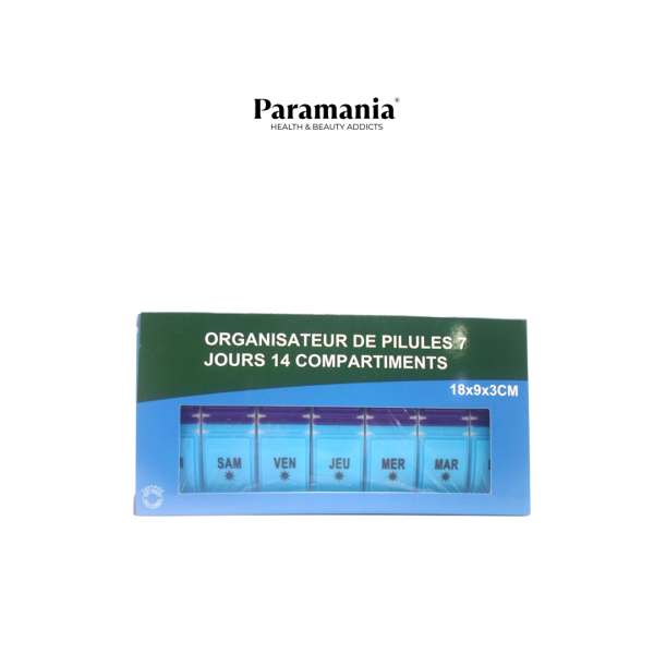 Pilulier Organisateur de pilules Habdomadaire verroui ref AM09-090