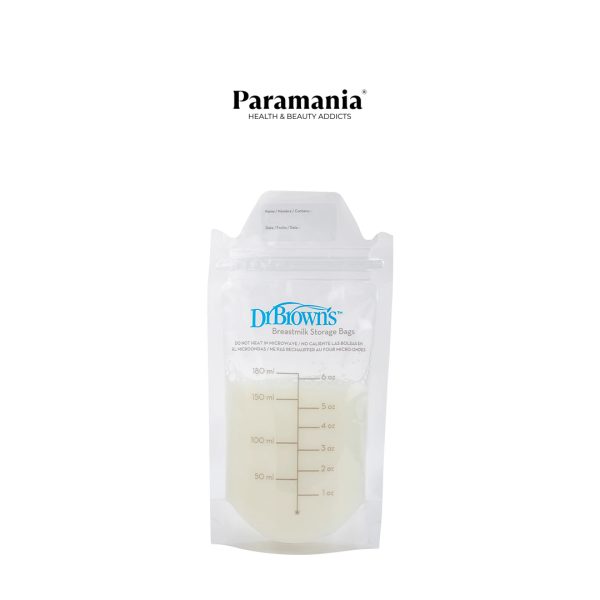 Dr Browns Sac de conservation du lait maternel 180ml 25pcs S4005-IT