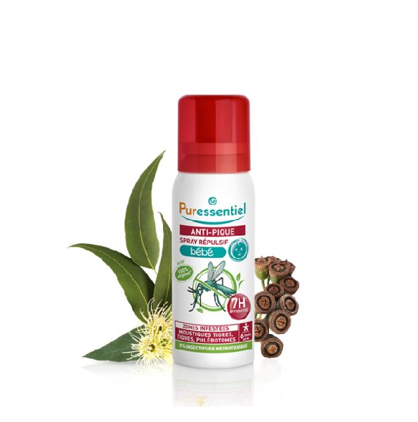 puressentiel Anti pique Spray repulsif Bebe 60ml