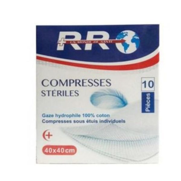 RR Compresse Steriles 40x40 10 Pieces