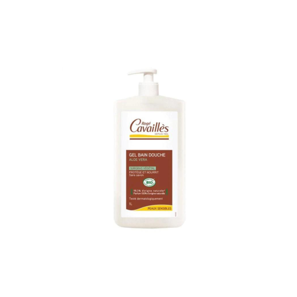 Rogé Cavaillès Gel Bain Douche  – Aloé Véra 1L