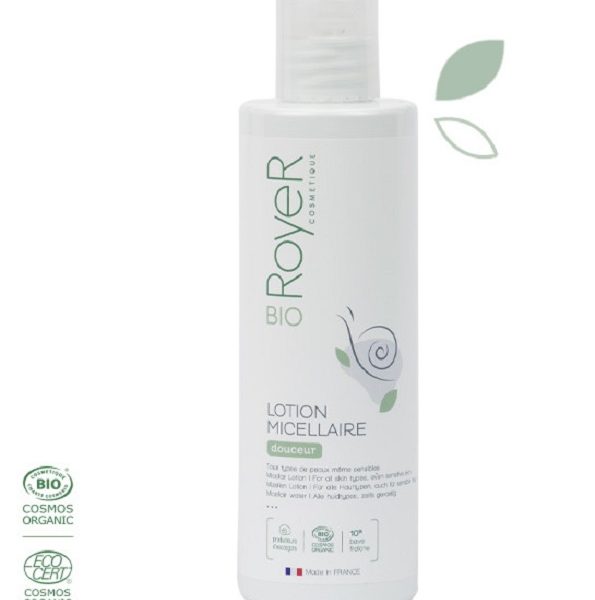 RoyeR Lotion micellaire bio à la bave d'escargot 200 ml