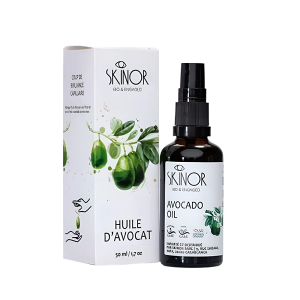 Skinor Huile D'avocat Bio 50ml