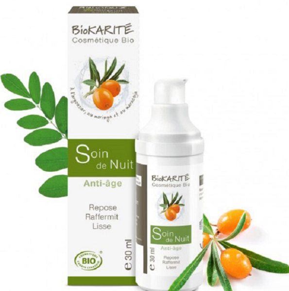 BIOKARITÉ Soin de nuit anti-âge 30 ml