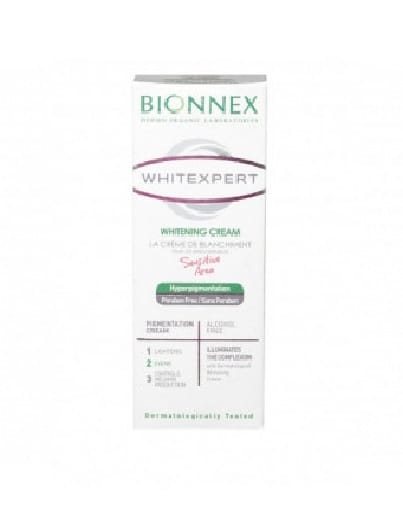 Bionnex whitexpert creme eclaircissante zone sensible 50ml