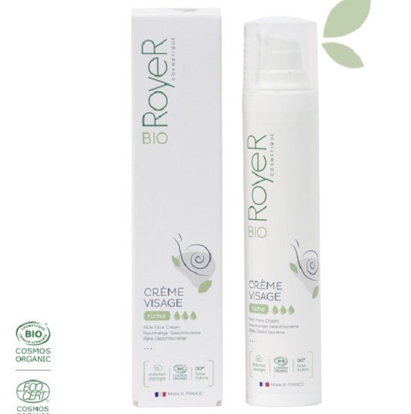 RoyeR Crème visage riche anti-âge et nourrissante à la bave d'escargot 50 ml 50ml