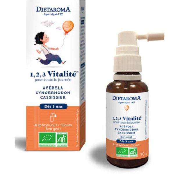 DIETAROMA Vitalité enfants 1,2,3 vitalité 30ml