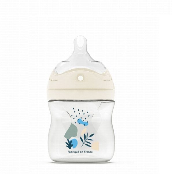 DODIE Biberon Multi Perfore Tetine Debit 1 Bleu 0-6mois 150ml