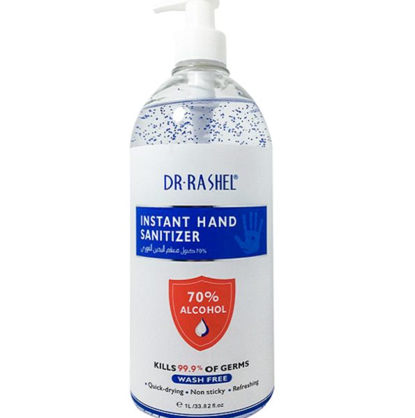 DR RASHEL DESINFECTANT INSTANT HAND SANITIZER Gel 75% ALCOHOL 1L