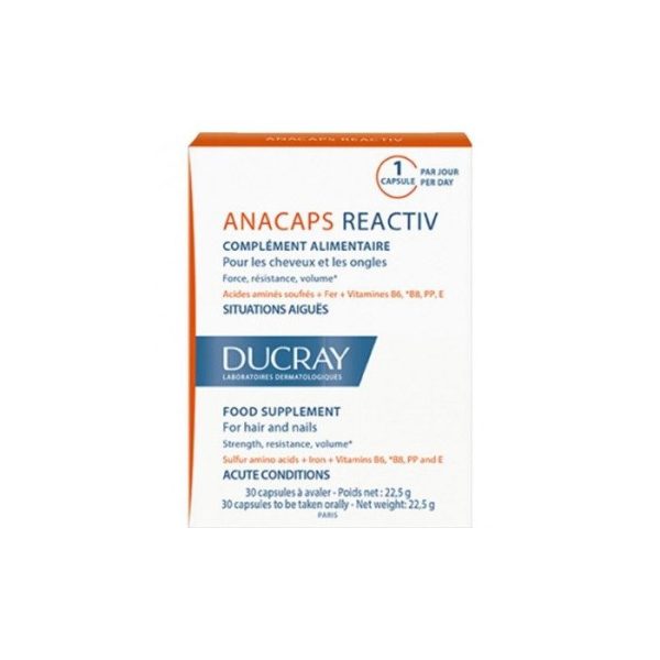 Ducray - Anacaps Reactiv - 30 Capsules