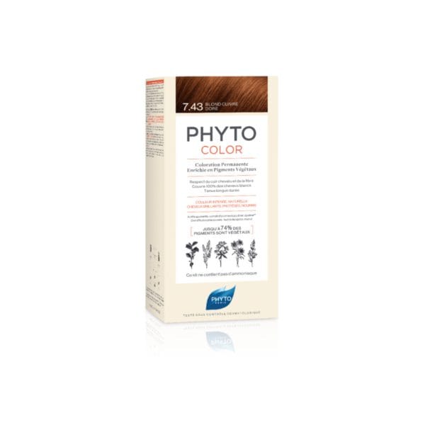 Phytocolor 7.43 Blond Cuivre Dore
