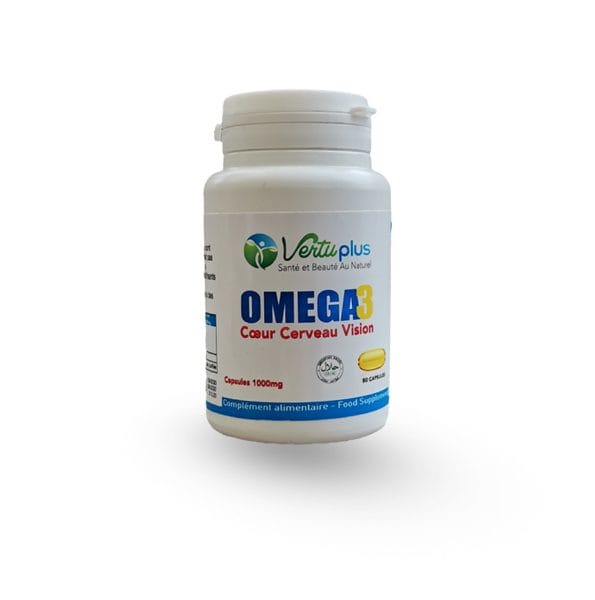 VERTU PLUS OMEGA 3 1000mg 50 CAPSULES