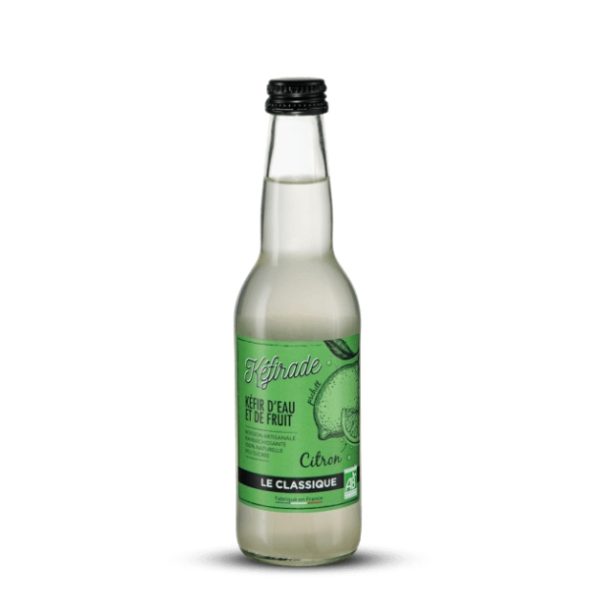 KEFIRADE KEFIR D'EAU ET FRUIT CITRON 330ML
