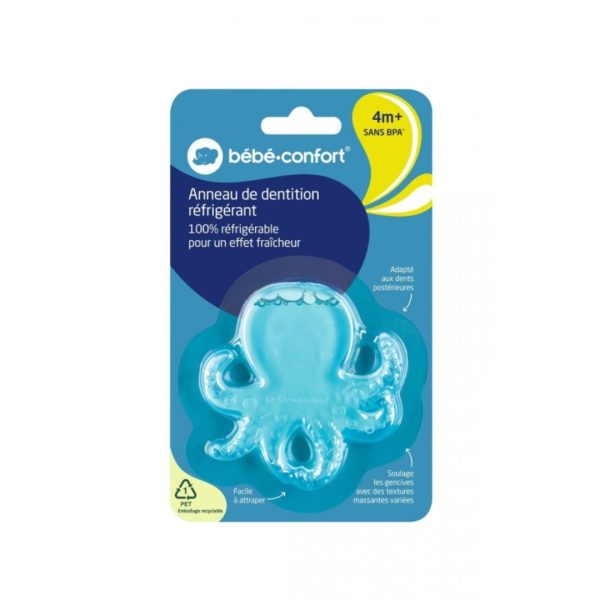 Bebe Confort Anneau De Dentition Bleu +4 Mois
