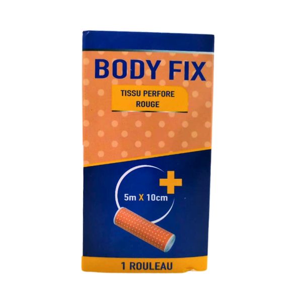 Body Fix Tissu Perfore Rouge 5x10cm