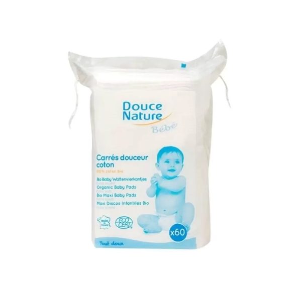 DOUCE NATURE CARRES MAXI BABY 60 UNITES