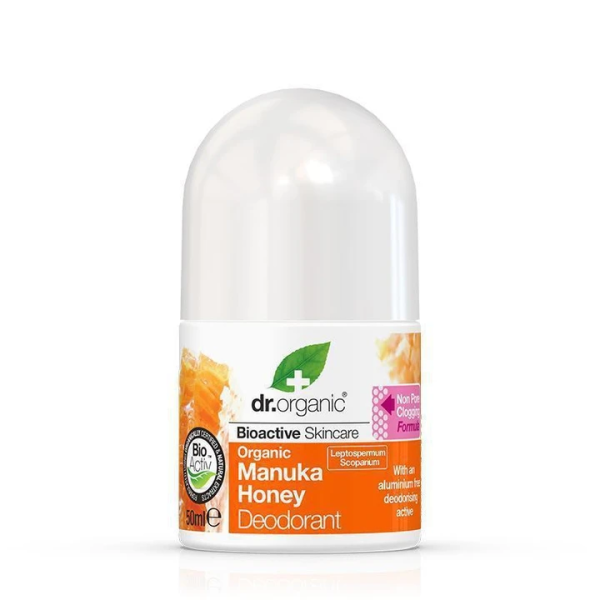 Dr Organic Déodorant Miel de Manuka 50Ml